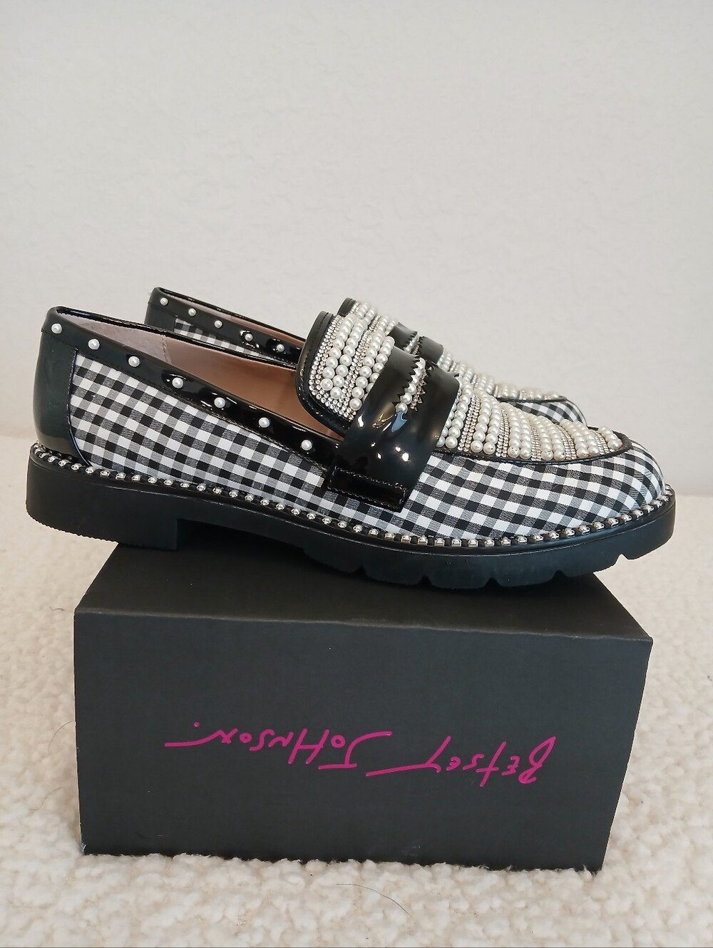 Betsey Johnson Darian Loafers NIB Size 8.5 - Picture 2 of 8